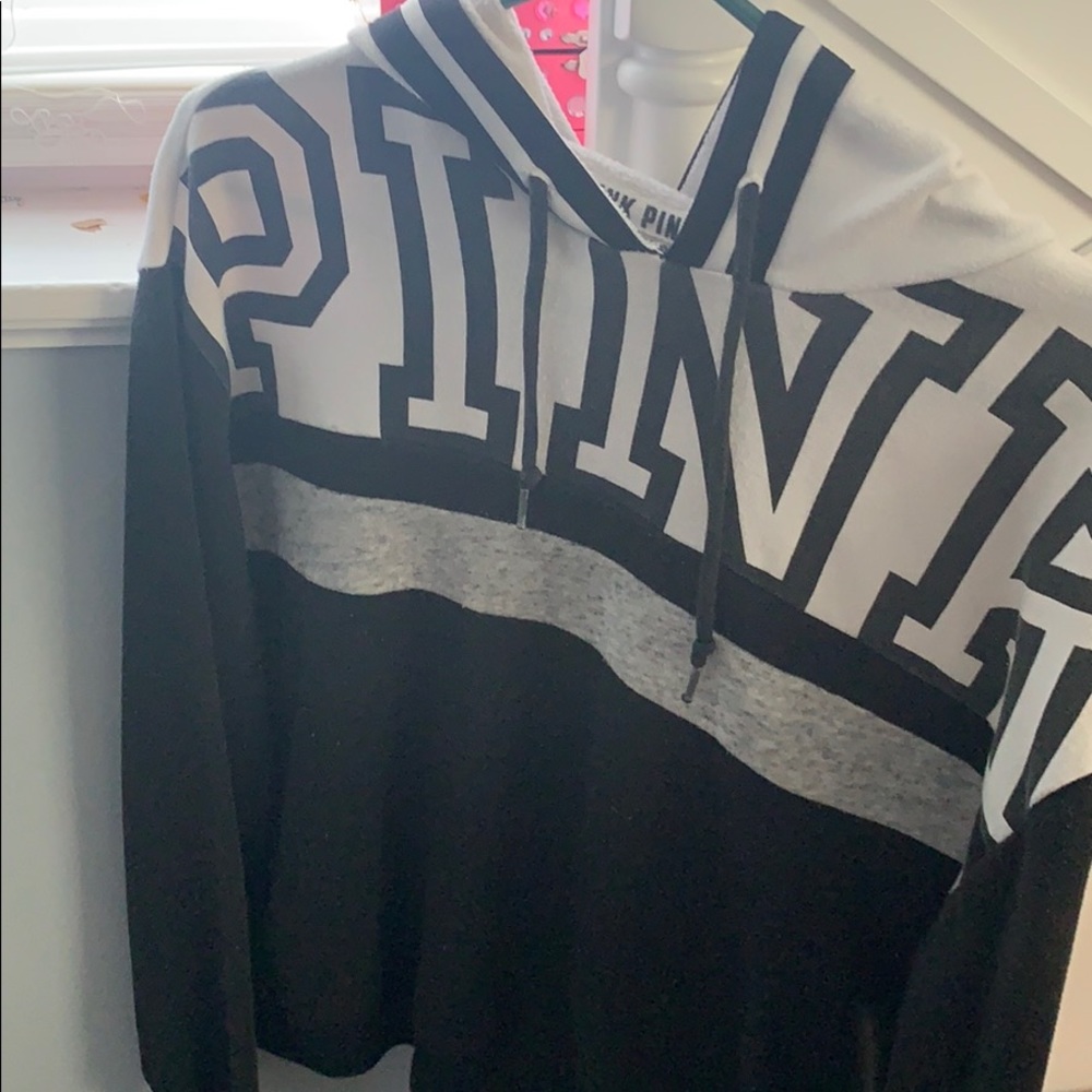 Pink hoodie